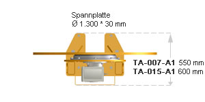 HYWEMA® support arm for lifting- rotating device HYWEMA® support arm for lifting- rotating device